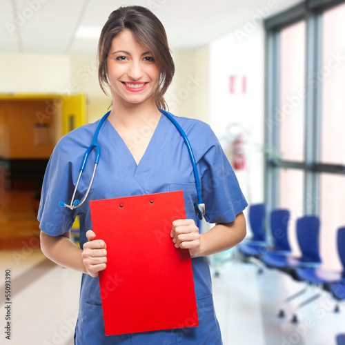 Photo: Nurse at the hospital Nurse at the hospital