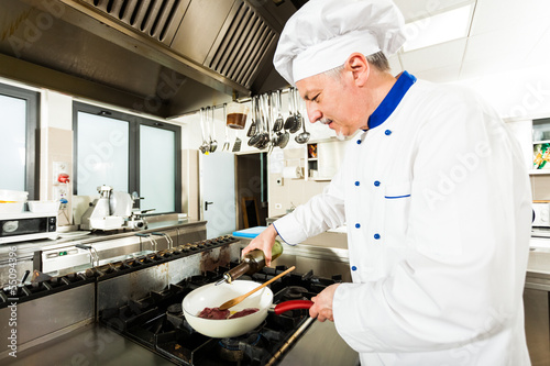 Photo: Chef at work Chef at work