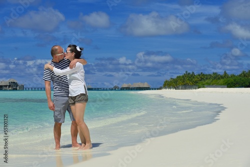 Photo: happy young couple have fun on summer happy young couple have fun on summer