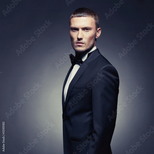 Photo: Handsome stylish man Handsome stylish man