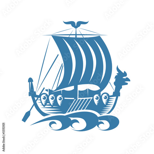 Vector: Viking ship Viking ship