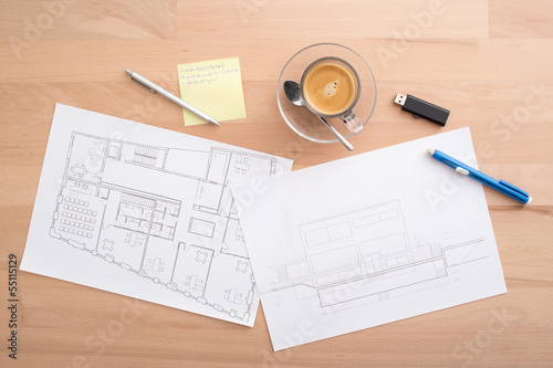 Photo: Working in a desk Working in a desk