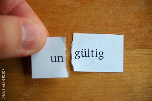 Photo: un-gültig un-gültig