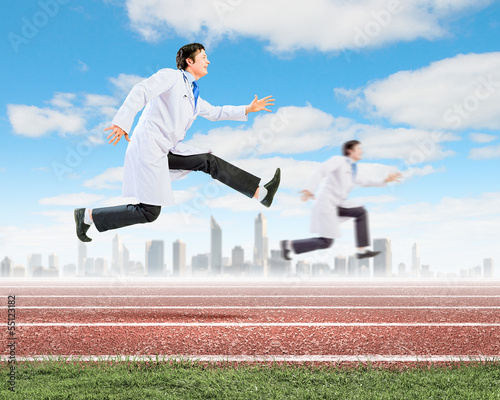 Photo: Running doctors Running doctors