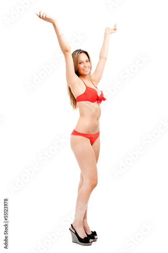Photo: Full length woman in bikini Full length woman in bikini