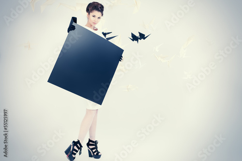 Photo: black square black square