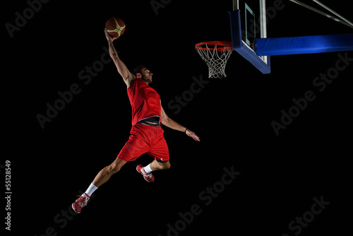 Fototapeta basketball player in action