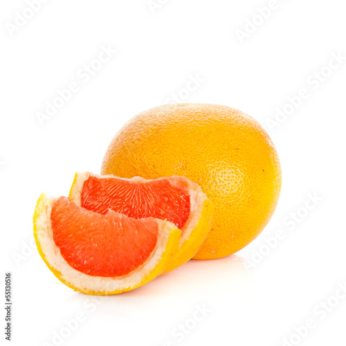 Photo: grapefruits. grapefruit isolated on white background grapefruits. grapefruit isolated on white background