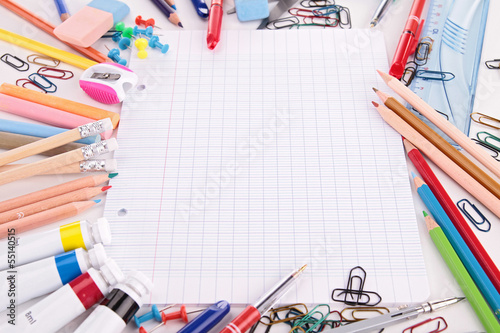Photo: school supplies school supplies