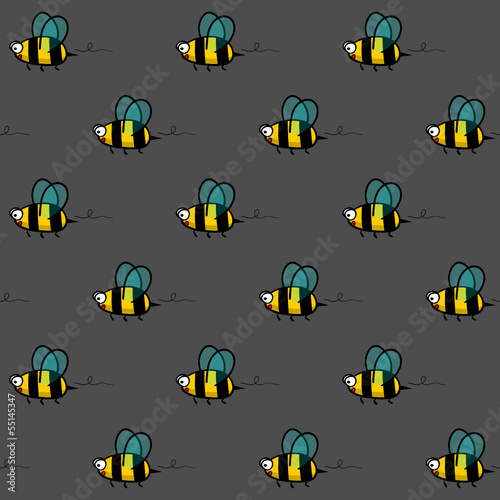 Vector: kacheln bienen III kacheln bienen III