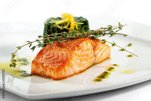 Photo: Salmon Steak Salmon Steak