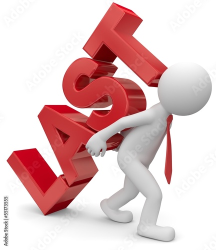Illustration: last tragen last tragen