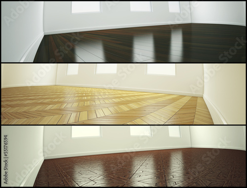 Illustration: Samples of parquet floor Samples of parquet floor