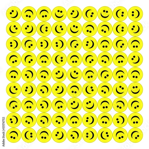 Illustration: Smiley - Texture Smiley - Texture