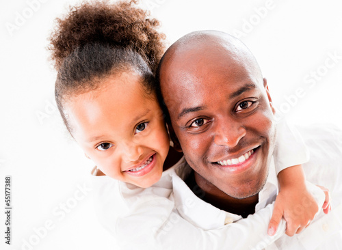 Photo: Cute father and daughter Cute father and daughter