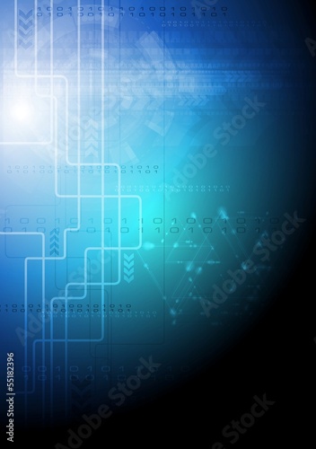 Vector: Creative technology abstract backdrop Creative technology abstract backdrop
