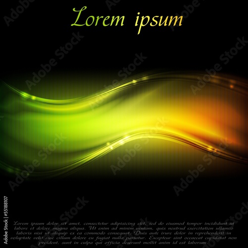 Vector: Colourful waves vector background Colourful waves vector background