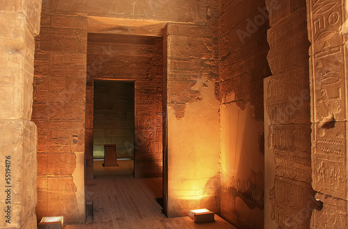 Fototapeta Philae Temple, Lake Nasser, Egypt