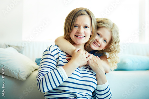 Photo: Affectionate females Affectionate females