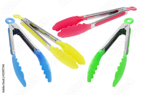 Photo: Colorful Kitchen Tongs Colorful Kitchen Tongs