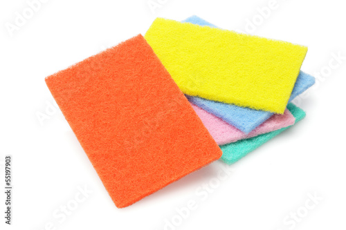 Photo: Colorful Kitchen Scourers Colorful Kitchen Scourers