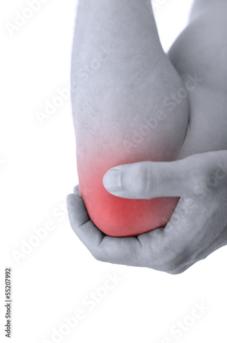Photo: Elbow pain Elbow pain