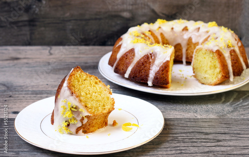 Photo: Lemon drizzle bundt cake Lemon drizzle bundt cake
