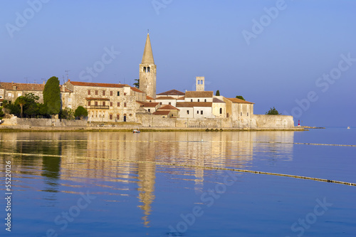 Photo: Porec in the dawn sun Porec in the dawn sun
