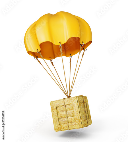 Illustration: parachute parachute