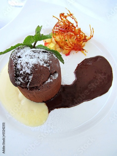 Photo: moelleux au chocolat moelleux au chocolat
