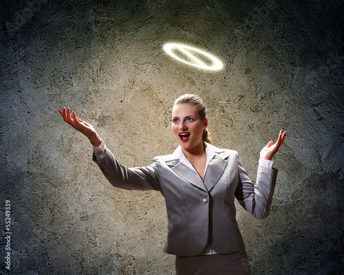 Photo: Saint businesswoman Saint businesswoman