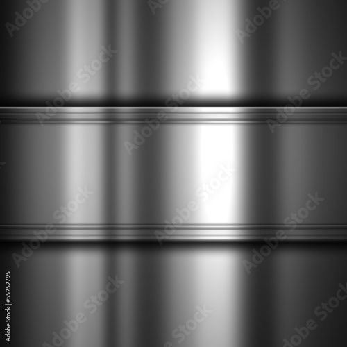 Illustration: Metallic background Metallic background