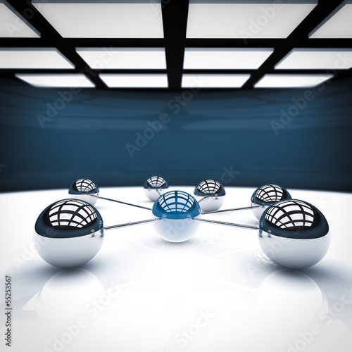 Illustration: netzwerk netzwerk