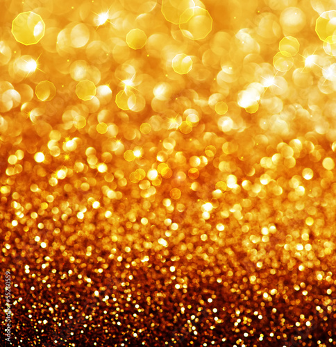 Illustration: Abstract Golden Christmas and New Year background Abstract Golden Christmas and New Year background