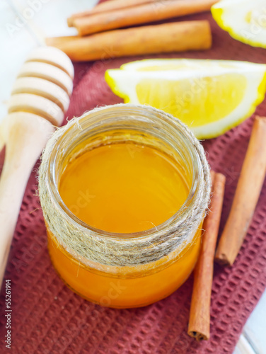 Photo: honey,cinnamon,and lemon honey,cinnamon,and lemon