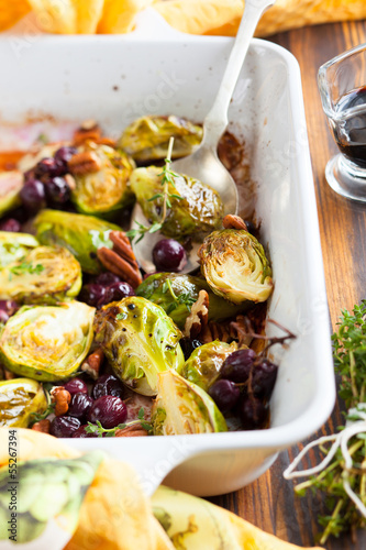 Photo: roasted brussels sprouts roasted brussels sprouts
