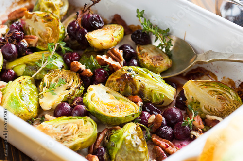 Photo: roasted brussels sprouts roasted brussels sprouts