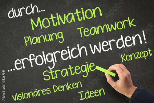 Photo: ...erfolgreich werden durch....Konzept ...erfolgreich werden durch....Konzept