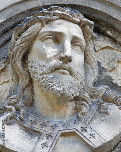 Photo: Bratislava - Relief of Jesus Christ on the tomb Bratislava - Relief of Jesus Christ on the tomb