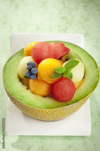 Photo: fruit salad - melon mix fruit salad - melon mix