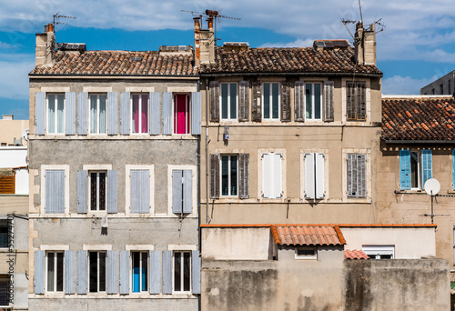 Photo: Typical houses of Marseille. France Typical houses of Marseille. France