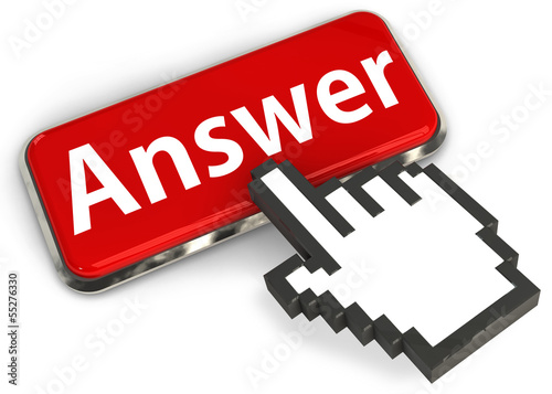 Illustration: Click to Answer, Red button Click to Answer, Red button