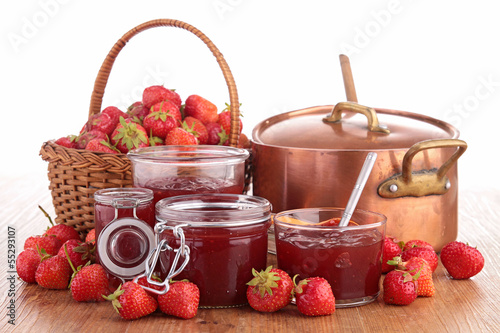 Photo: strawberry jam strawberry jam