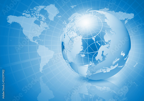 Illustration: Globalization concept Globalization concept