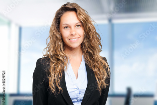 Photo: Smiling businesswoman Smiling businesswoman
