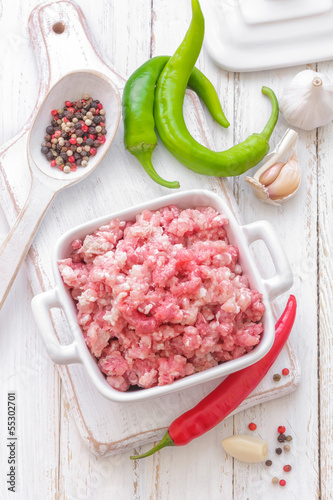 Photo: Minced meat Minced meat