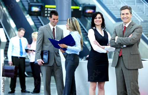 Photo: Business team. Business team.