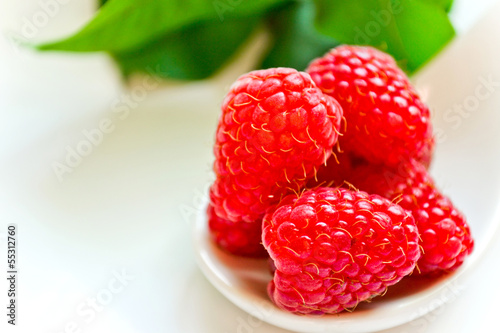Photo: Fresh raspberries Fresh raspberries