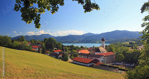 Photo: Aussicht auf Gmund am Tegernsee Aussicht auf Gmund am Tegernsee