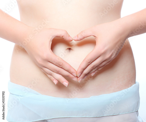 Photo: Love and pregnancy concept. Love and pregnancy concept.